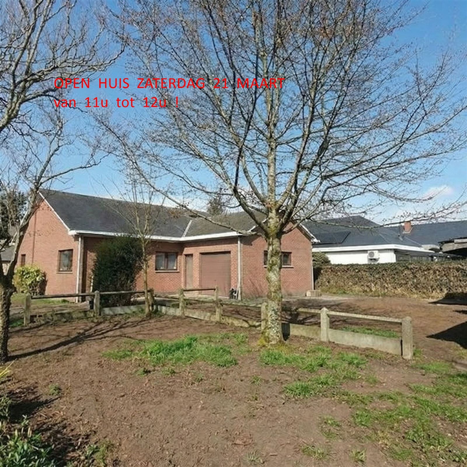 OPEN HUIS ZATERDAG 14 MAART van 16u tot 17 u ! - foto 1
