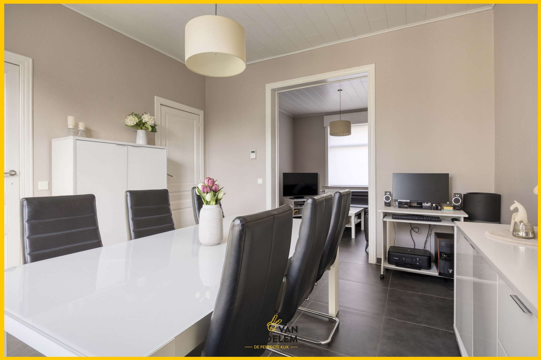 ENERGIEZUINIGE 2-GEVELWONING MET 3 SLPKS, TERRAS, EN TUIN - foto 5