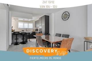 DISCOVERY DAY: Zat. 13/12 van 10u - 12u! Kom als eerste deze woning bezoeken! Opgelet, enkel op afspraak!www.fiertelmeers35.beMOOIE WONING IN...