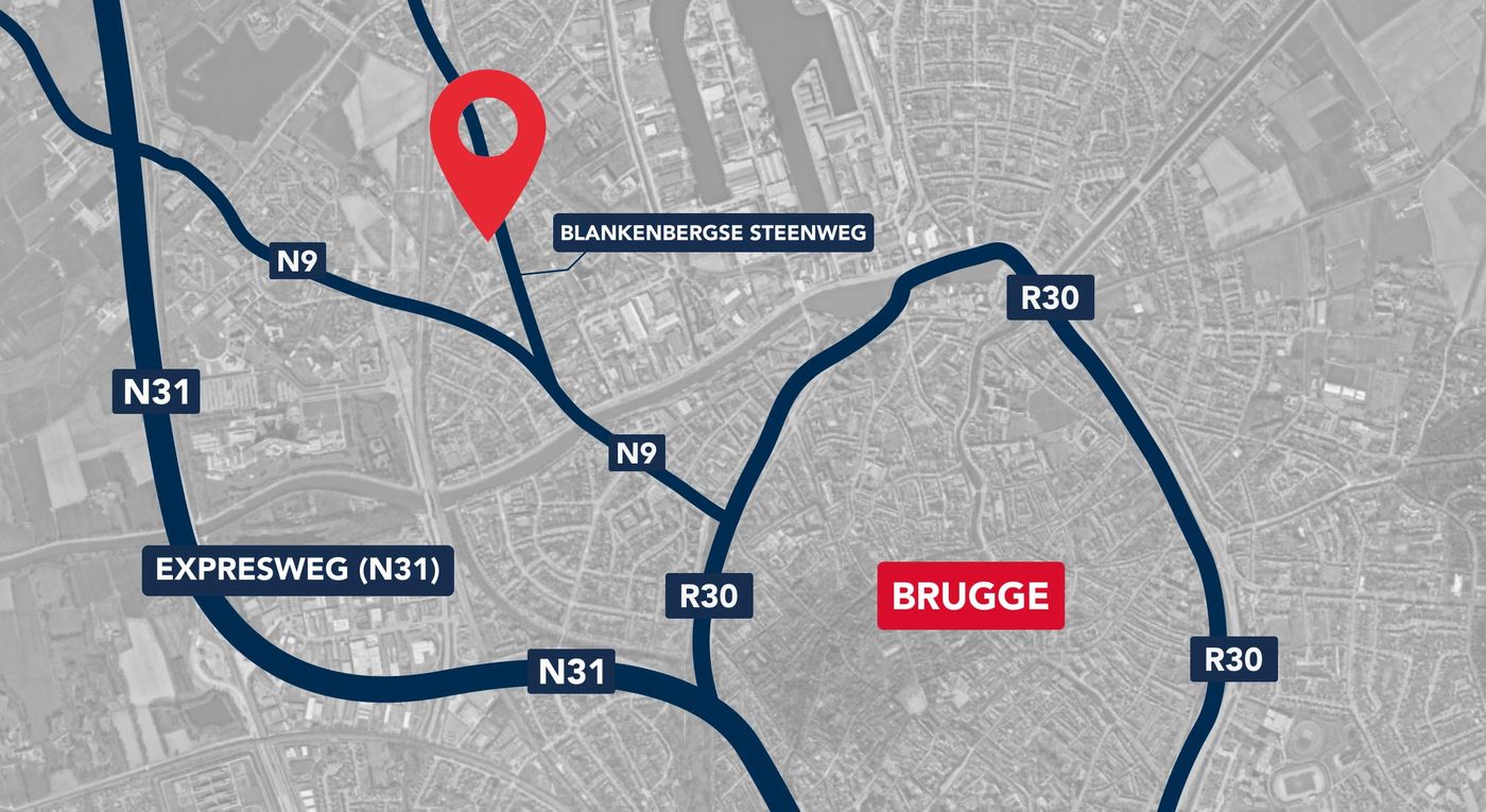 Projectgrond van +/- 3.915 m² met kantoorgebouw (+/- 2.182 m²) en woning - foto 2