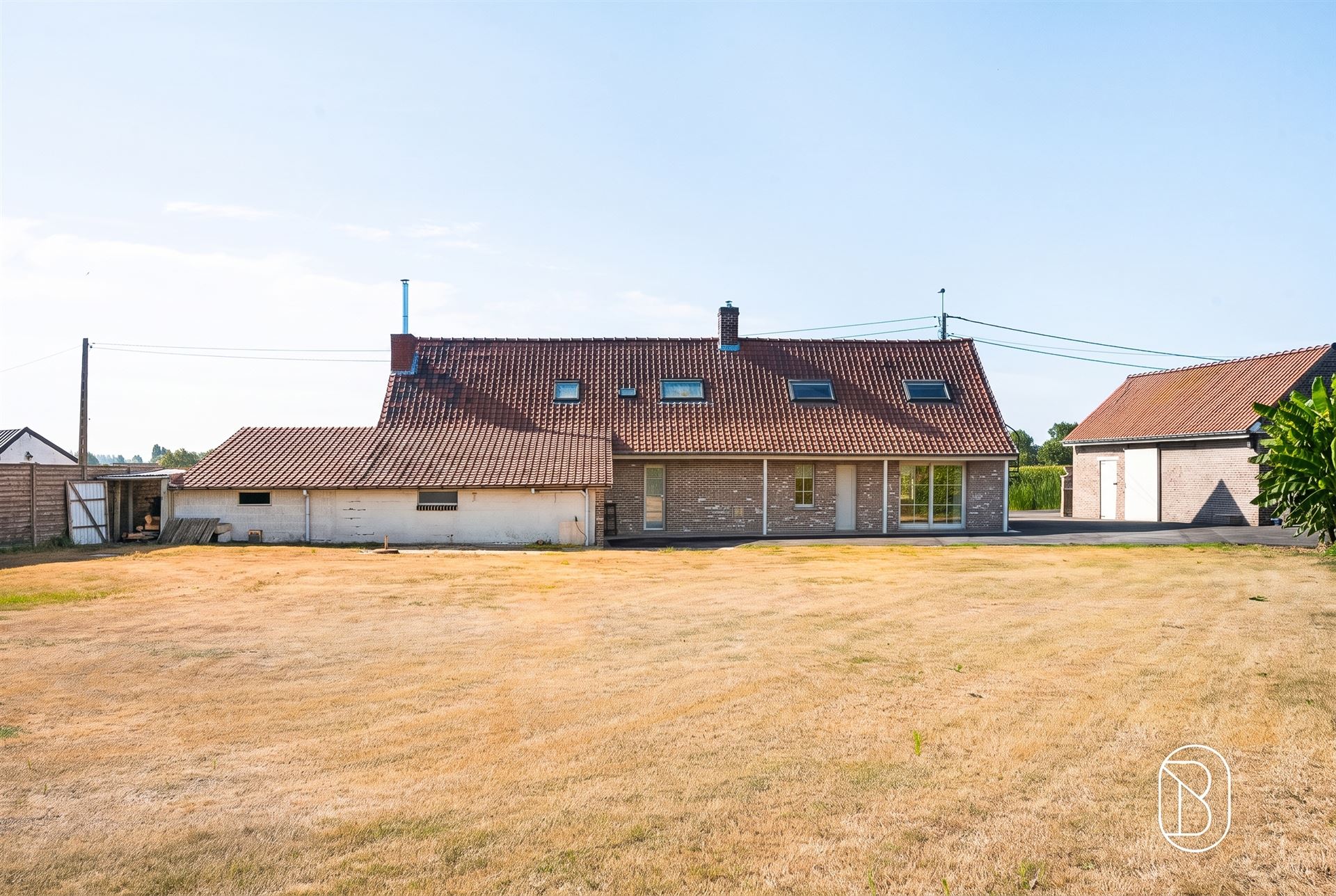 Fermette met paardenstalling en weide te Anzegem op 9.959m² - foto 5