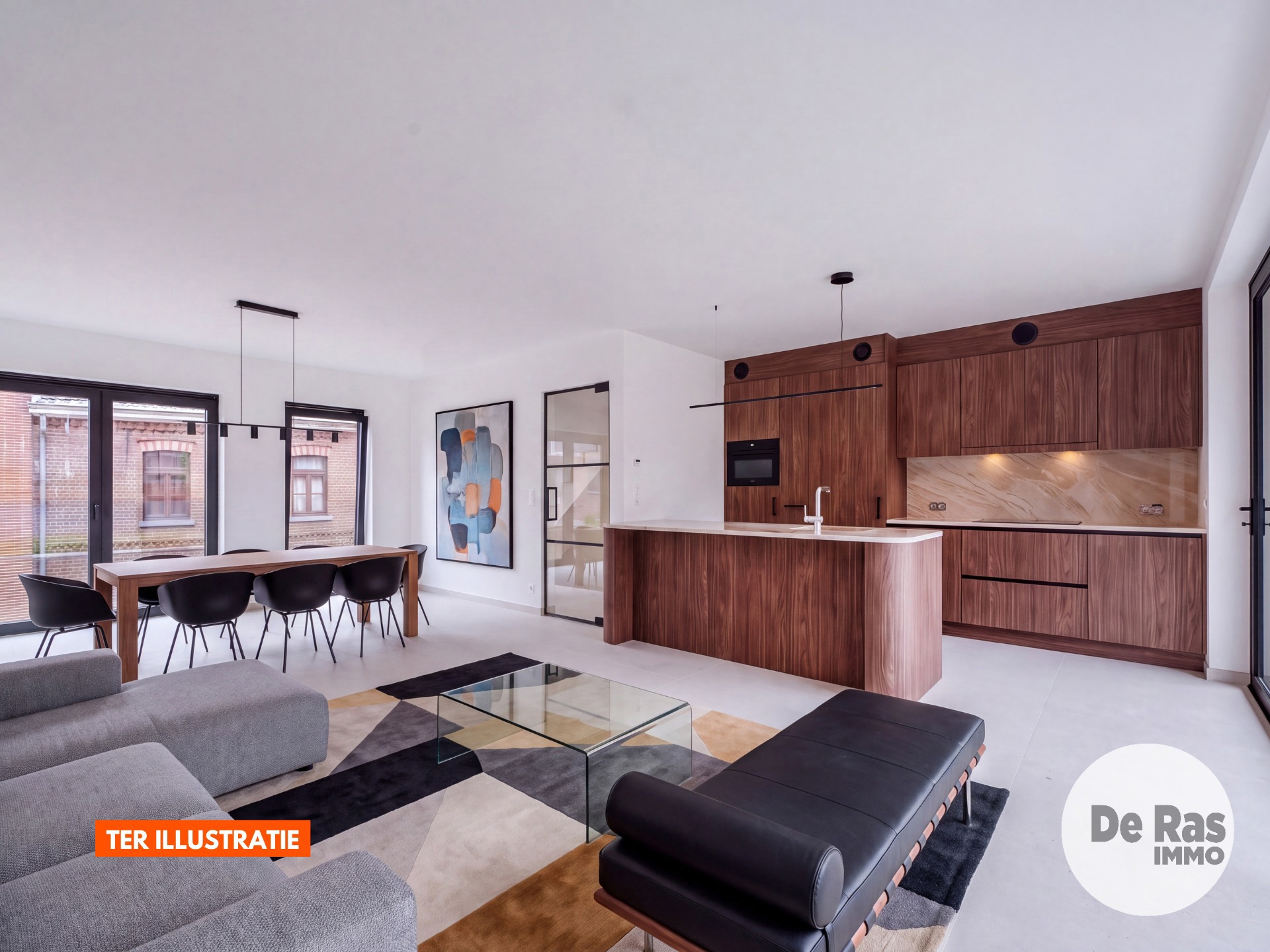 AAIGEM - ruime nieuwbouwwoning, rustige ligging - foto 4
