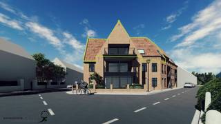 <span><span>Residentie <strong>'Het zonnig hoekje' </strong>verwijzend naar het klein naambordje die op de oorspronkelijk site aan de voorgevel van de woning ging, heeft zijn naam niet gestolen. Het is werkelijk een uniek plekje in de binnenstad van Diksmuide (op wandelafstand van de grote markt) vertoevend in alle rust en badend in de zon. De residentie zal herrijzen op de hoek van de Rosemarijnstraat en de Fuselierstraat. Omringd door groen en zicht op het vestingpark. Ondergronds realieert de bouwheer plaats voor wagens (keuze tussen <strong>staanplaatsen of garages</strong>), <strong>fietsenstalling en bergruimte </strong>(individueel per appartement). Residentie 'Het zonnig hoekje' telt 3 verdiepen met telkens 4 appartemeten per verdiep. Op het gelijkvloers zijn 2 appartementen afzonderlijk toegankelijk via een inkomdeur aan straatzijde.<br /><br />Residentie 'het zonnig hoekje' beschikt over 12 ruime appartementen met <strong>1 of 2 slaapkamers</strong> en een <strong>totale oppervlakte van 78 m² tot 118 m².</strong> Daarnaast beschikt elk appartement ook over 1 of meerdere <strong>zongerichte terrassen van 7 m² tot 19 m²</strong>. Verder heeft u momenteel nog <strong>vrije keuze in de afwerking</strong> van de keuken, badkamer en de vloer van uw appartement. Het lastenboek voorziet ruime mogelijkheden voor de koper om zijn eigen accent te leggen in de verdere afwerking. (ruime budgetten voorzien voor verdere afwerking - op te vragen bij makelaar) <br /><br />Bij de ontwikkeling werd door de bouwheer een bijzondere aandacht besteed aan <strong>kwalitatieve en duurzame materialen</strong> in combinatie met een <strong>unieke en karaktervolle architectuur</strong> (architectenbureau Vanhoorn-Maeckelbergh) passend bij deze rustgevende locatie. Naast de vormgeving zijn ook de keuze van technieken hierbij van essentieel belang, hierbij koos men resoluut voor uiterst energiezuinige en vernieuwende methodes. Ieder appartement zal afgewerkt worden met <strong>vloerverwarming</strong>, aangestuurd door een <strong>warmtepomp </strong>(lucht/water). tevens beschikt ieder appartement over <strong>zonnepanelen</strong> individueel aangesloten (geen gasaansluiting meer in deze residentie). <br /><br />Dit zeer ruim appartement gelegen op de hoek van de fuselierstraat en de rosemarijnstraat beschikt over <strong>2 ruime slaapkamers</strong>, een zonning terras aan straatzijde, alles samen ruim <strong>118m² bewoonbare oppervlakte</strong> en ruim <strong>14m² aan terras.</strong> <br /><br /><strong><u>UNIEK:</u></strong> Dit appartement kan ook gebruik maken van de volledige zolderverdieping van Res. het zonnig Hoekje. Namelijk <strong>296m² aan oppervlakte </strong>die we kunnen integreren bij het appartement. (ideaal als hobbykamer, zolder, eventueel als bijkomende slaapkamers... ). - momenteel casco afgewerkt (reeds verrekend in de huidige vraagprijs) - verdere afwerking kan steeds besproken worden. <br /><br /><strong>Bijzondere aandacht voor:</strong></span></span>
<ul>
<li><span><span>Kleinschalige residentie, lage gemeenschappelijke kosten; </span></span></li>
<li><span><span>Uiterste rustige ligging doch dicht bij het centrum;</span></span></li>
<li><span><span>Modernste technologie (warmtepomp, zonnepanelen,...)</span></span></li>
<li><span><span>Karaktervolle en unieke architectuur;</span></span></li>
<li><span><span>Ruime appartementen met veel lichtinval;</span></span></li>
<li><span><span>De gekozen technieken laten ook toe om uw appartement in de zomer te koelen!</span></span></li>
<li><span><span>...</span></span></li>
</ul>
<span><span>!! Aankoop aan het <strong>voordeel-tarief van 6% is mogelijk</strong> !!<br /><br />Kom langs op kantoor en ontvang <strong>een unieke verkoopbrochure van Residentie het zonnig hoekje</strong>.<br /><br />Bent u op zoek naar een prachtig en ruim appartement in een kleinschalige residentie <strong>als investering of als eigen bewoning</strong>?<br />Kom dan snel even langs bij ons op kantoor voor meer uitleg! <strong>Contacteer ons via 051 50 11 51. </strong></span><br /><em><span>Opleveringsdatum na te vragen bij ons op kantoor. </span></em></span>