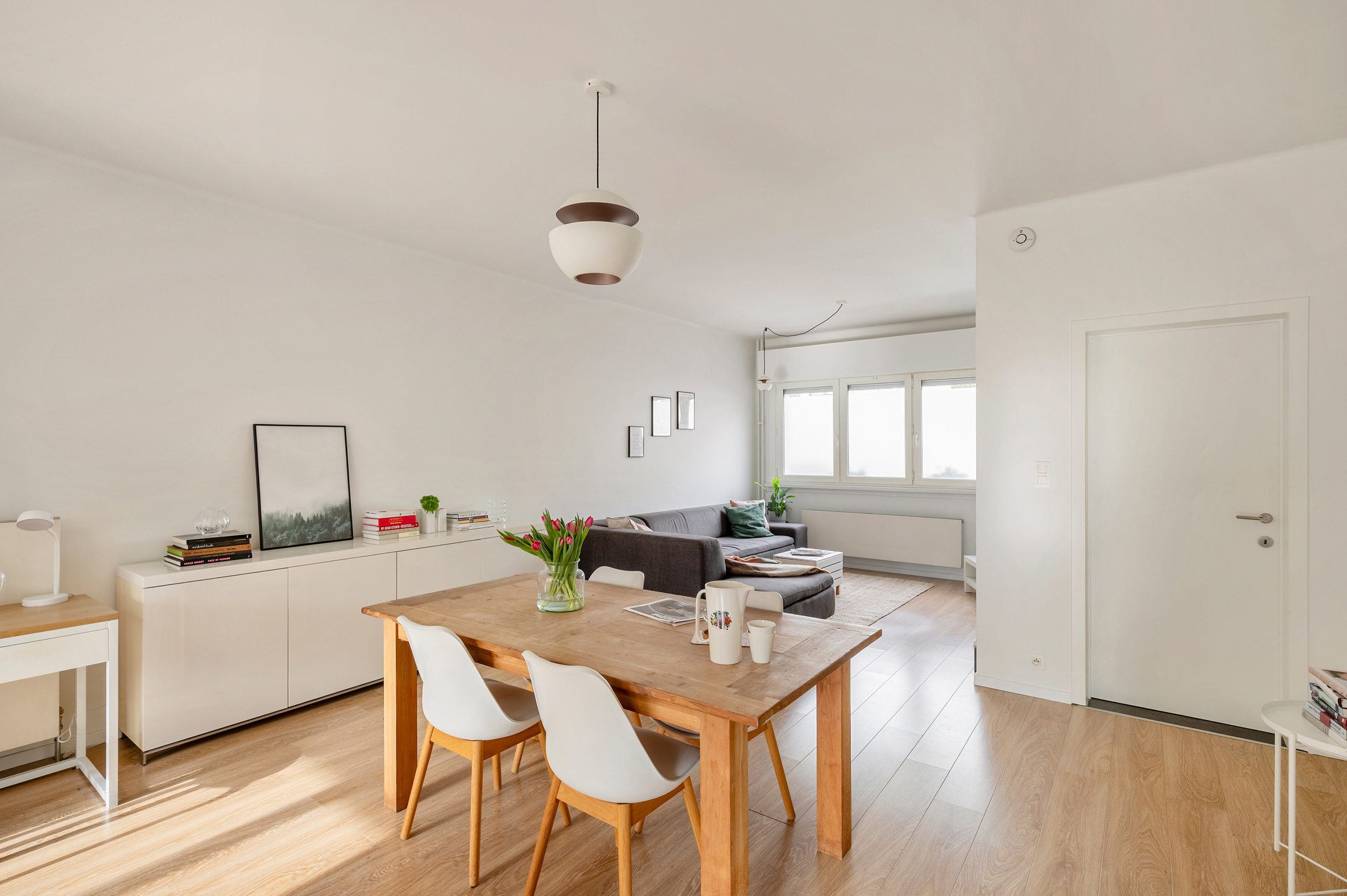 Een roze gevel in groen BoHo - foto 4