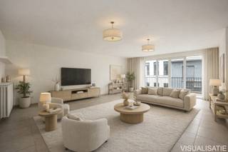 INDELING1ste verdiepingInkomhal, toiletruimte voorzien van wastafel, woonkamer met open keuken voorzien van de volgende toestellen nl. koelkast,...