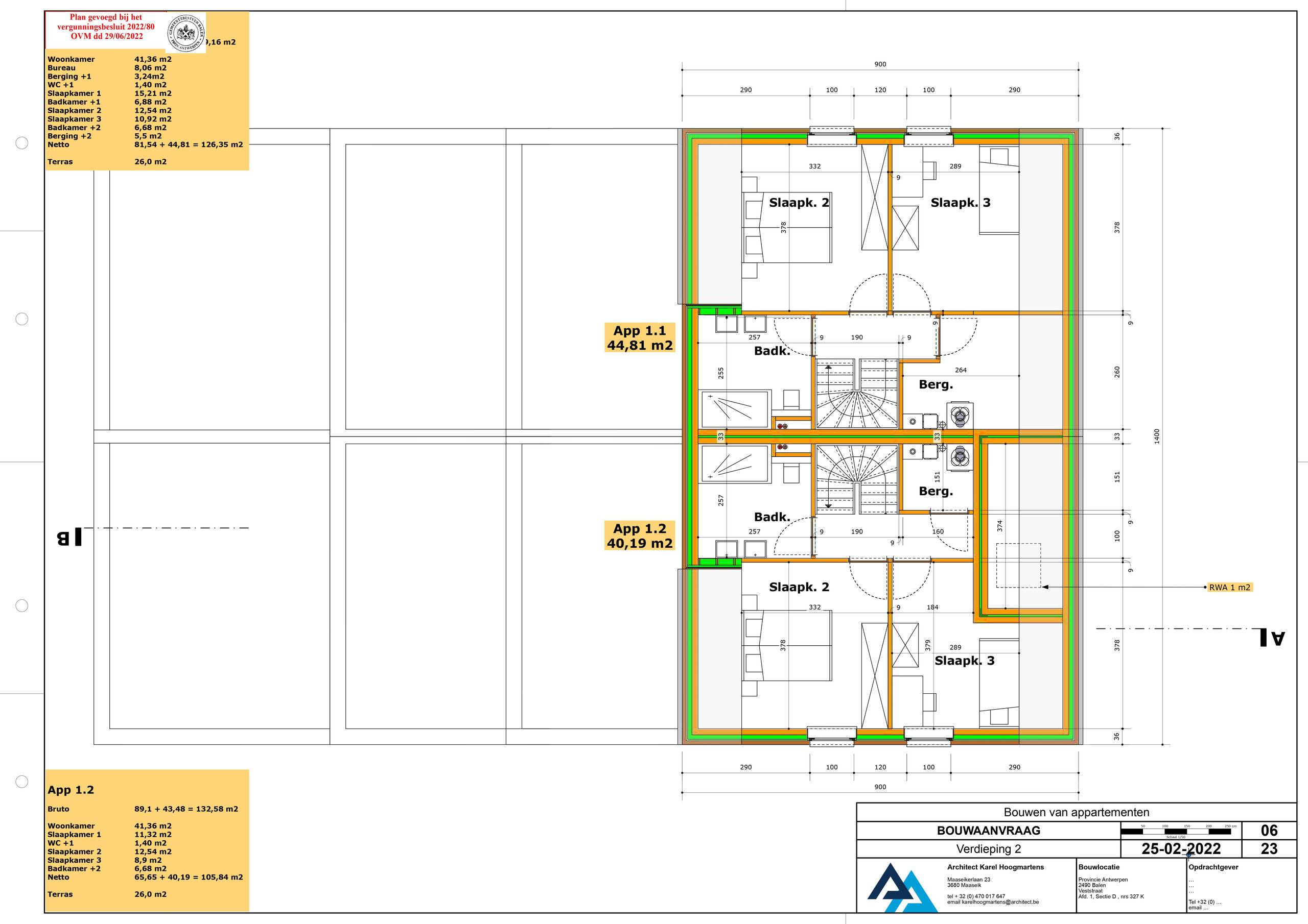 Prachtige nieuwbouwappartementen met ruime tuintjes en/of terrassen in het centrum van Balen! Nog slechts 1 te koop! - foto 4