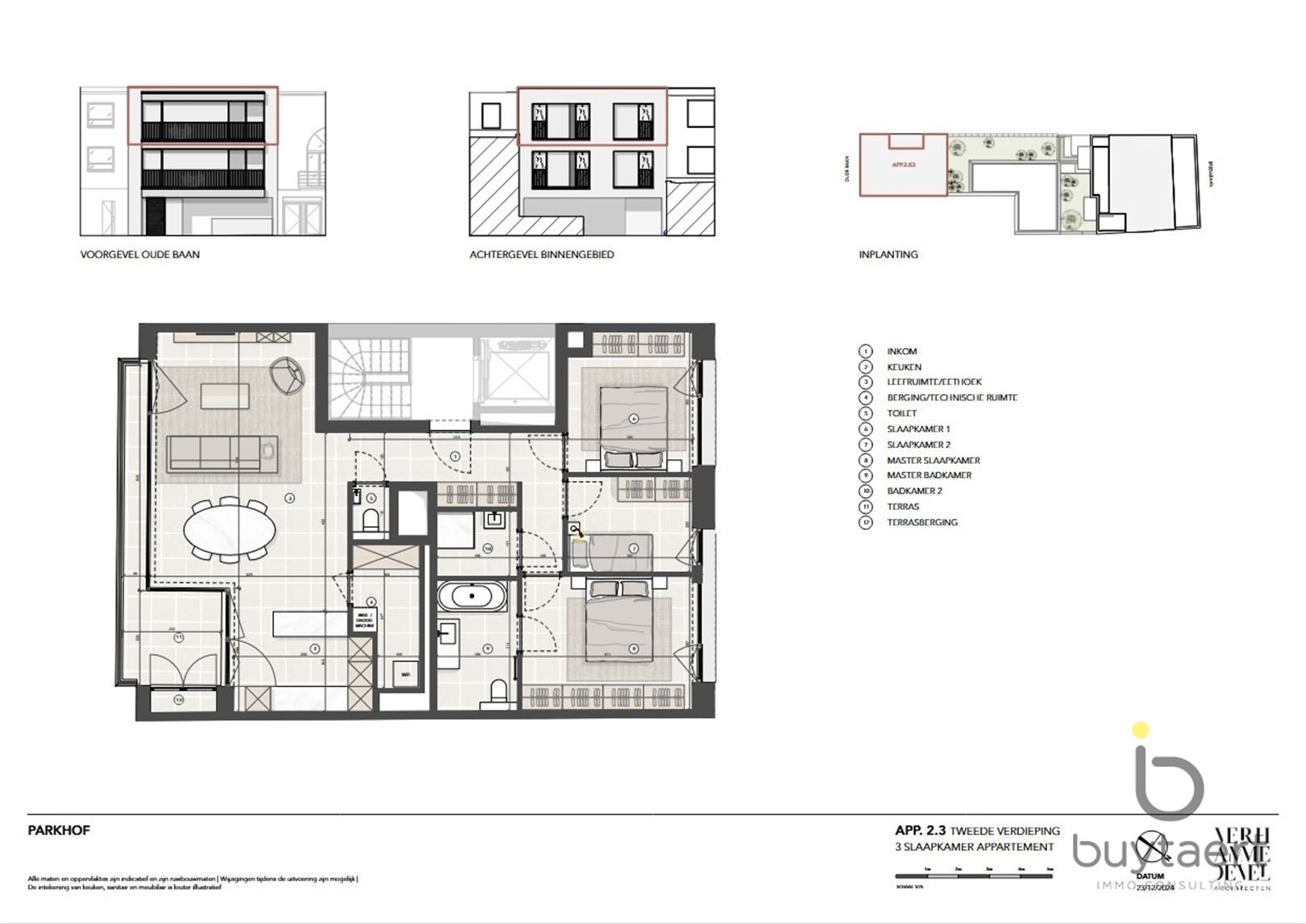 Apartment for sale in Brasschaat with 3 bedrooms - photo 4