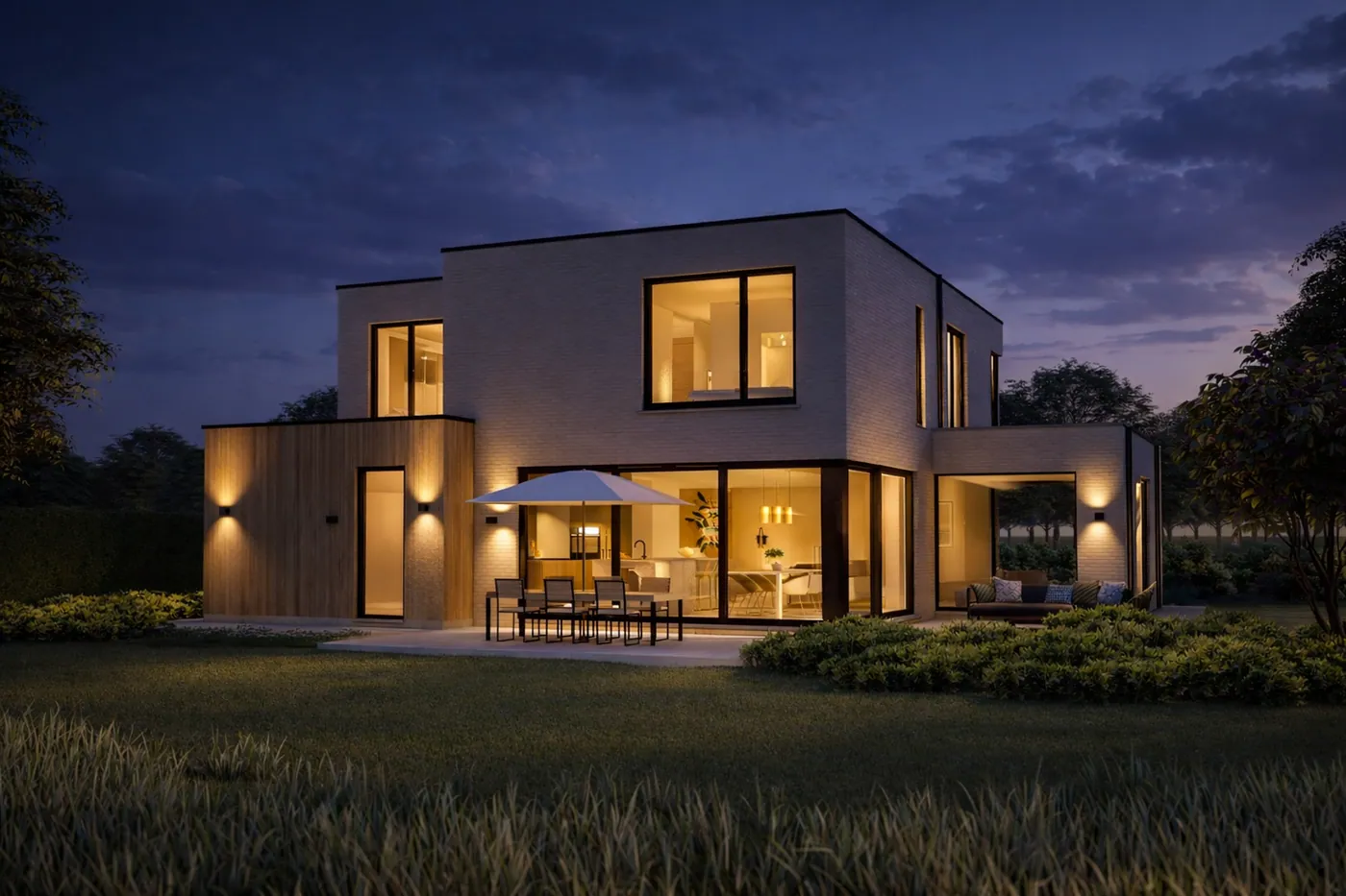 Strakke nieuwbouwvilla in groenrijk en rustig Schilde - foto 4