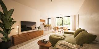 <p>Wellelande – Vivre au vert, en plein cœur de Welle Au 63-65 Hertstraat à Welle se trouve Wellelande, un projet neuf de petite envergure et au style raffiné, entouré d'un magnifique parc. Deux bâtiments modernes comptent ensemble 19 appartements de 1, 2 ou 3 chambres. Pour ceux qui recherchent quelque chose de particulier, il existe également des penthouses uniques dotés d'une terrasse exceptionnellement spacieuse offrant une vue sur la verdure. Wellelande allie le meilleur des deux mondes : vivre au calme, en pleine nature, tout en bénéficiant de toutes les commodités à proximité. Commerces, transports en commun et grands axes routiers se trouvent à quelques pas. Welle, situé entre Alost et Ninove, constitue un excellent point de départ, tant pour le travail que pour les loisirs. L'architecture intemporelle s'intègre parfaitement dans son environnement naturel. Le site est joliment aménagé avec un jardin central, une pièce d'eau et des sentiers de promenade sinueux. Deux espaces naturels se trouvent également à proximité immédiate, offrant de nombreuses possibilités de balades à pied ou à vélo. Chaque appartement dispose d'une terrasse ensoleillée et spacieuse, et sera fini selon vos goûts personnels. De quoi en faire véritablement votre propre chez-vous. Wellelande – tout à portée de main, au cœur de la verdure !</p>