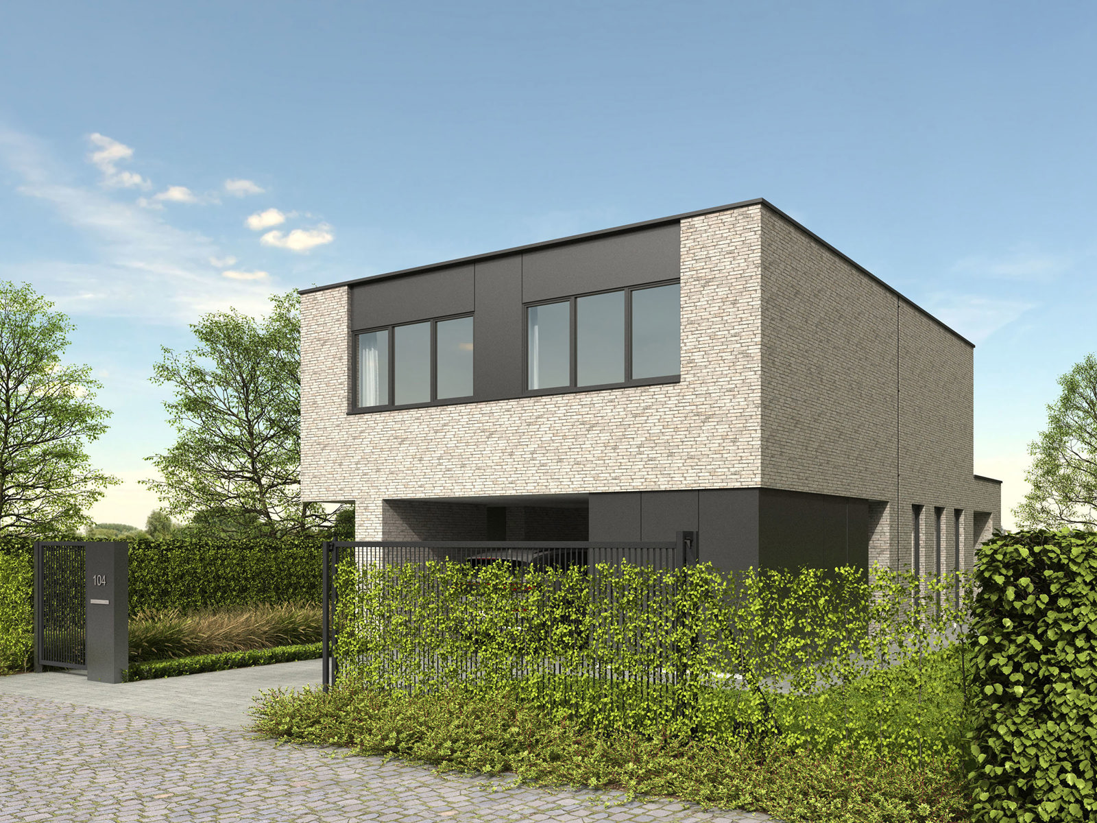 Moderne, lichtrijke nieuwbouwwoning met tuin te koop in groen Kalken (Laarne) - foto 5