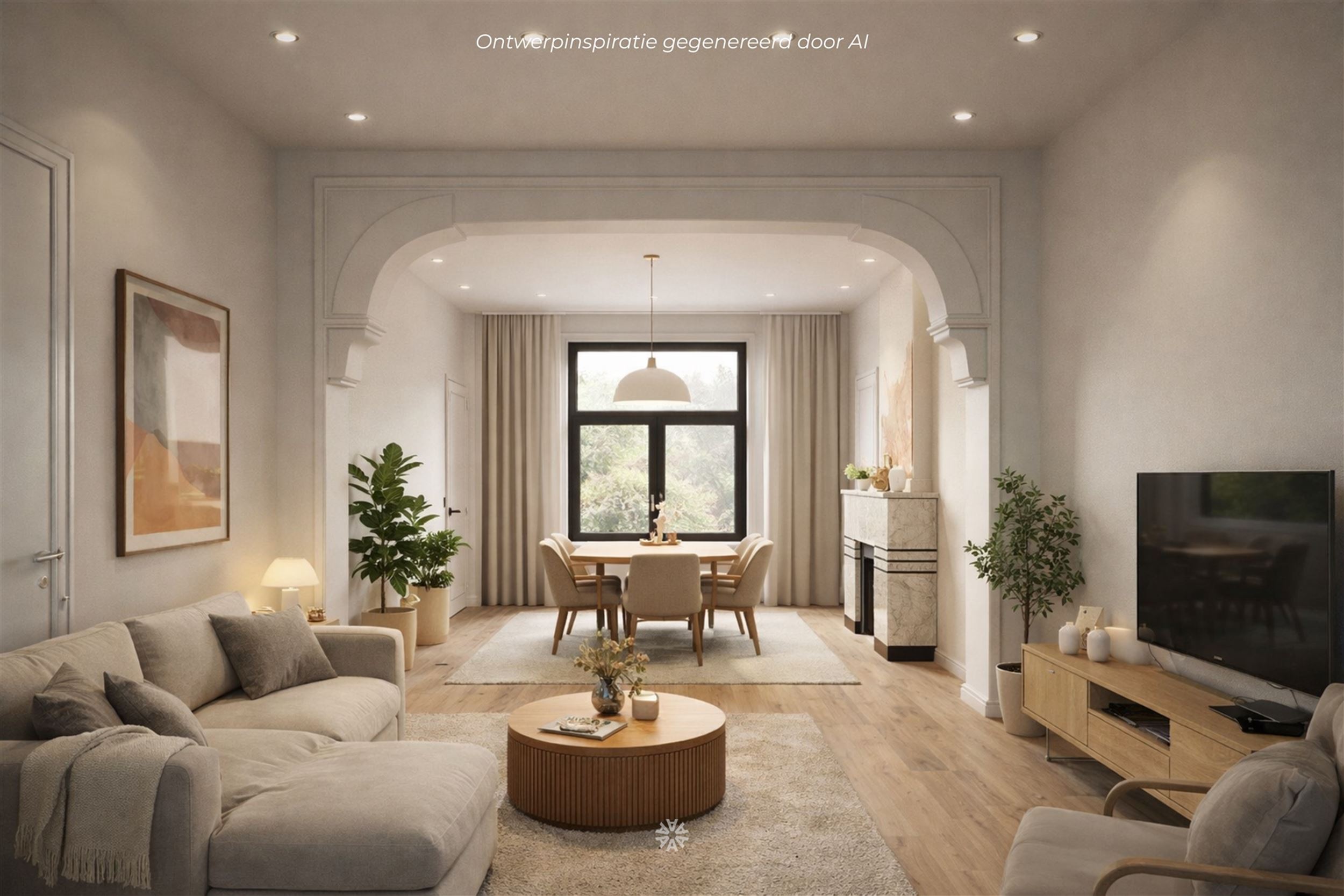 Dubbele woning met enorm renovatie- en investeringspotentieel - foto 5