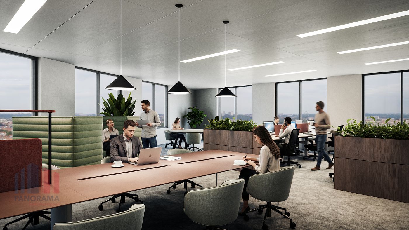 Kantoor van 211 m² nabij de E40. - foto 4