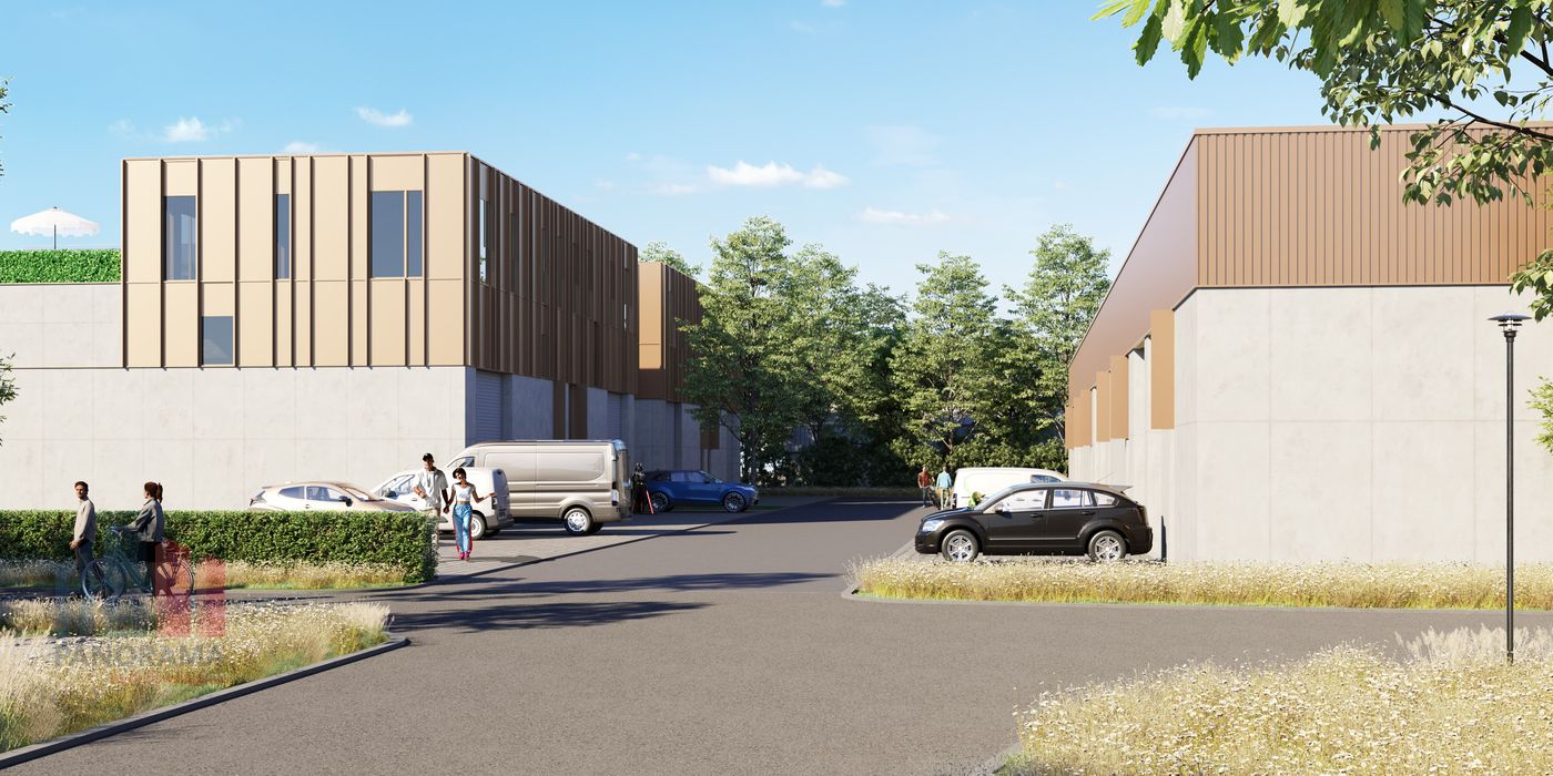 NIEUWBOUW KMO-UNIT VAN 180 M² MET WONING VAN 175 M² TE KOOP - foto 5