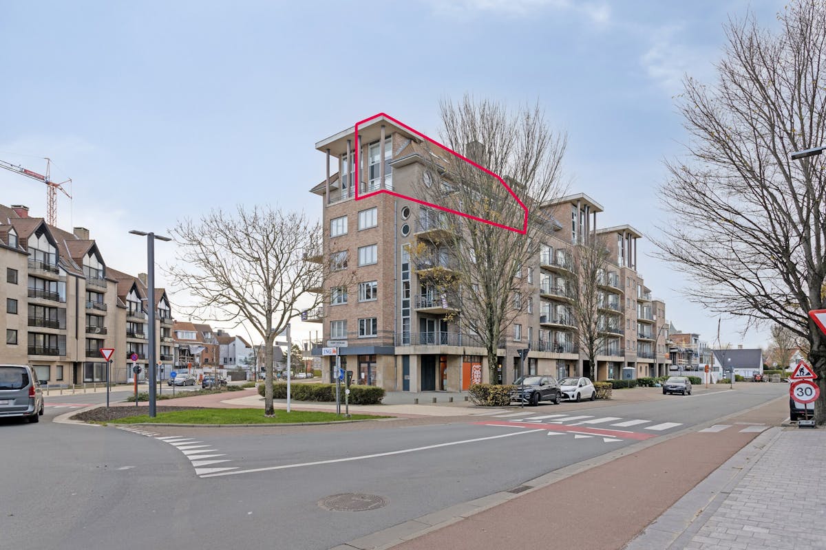 Penthouse (113m²) met 2 slaapkamers te Koksijde-Bad - foto 1