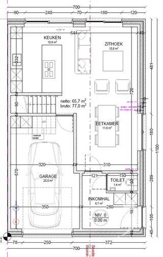 <p><span>Maison familiale moderne située dans le quartier calme de Veldzicht.</span></p><p><span>#Le rez-de-chaussée vous accueille avec un hall d'entrée et des toilettes pour invités, un garage et un espace de vie ouvert avec un coin salon, une salle à manger et une cuisine. Les grandes fenêtres offrent une lumière agréable et une belle vue sur la prairie derrière.</span></p><p><span>#Au premier étage, vous trouverez un hall de nuit, des toilettes séparées, trois chambres à coucher, un débarras avec lave-linge et sèche-linge et une salle de bains avec baignoire, douche et double lavabo.</span></p><p><span>#Cette maison est équipée de panneaux solaires (4500 Wp), d'une pompe à chaleur couplée à un chauffage par le sol, d'un système de ventilation et d'un récupérateur d'eau de pluie. La finition de la cuisine, de la salle de bain et des sols est encore libre de choix, en fucntion de l'avancement des travaux de construction.</span></p><p><span> </span></p><p><span>Ce bien vous intéresse ? Contactez-nous au 016 15 31 15 ou info@immolivit.be</span></p>