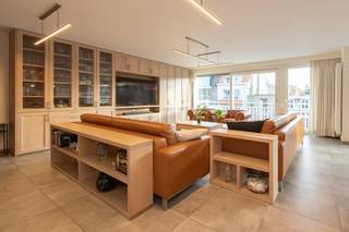 Appartement exceptionnellement spacieux avec quatre chambres, deux salles de bains et une terrasse ensoleillée dans le centre de Nieuwpoort-Bad...