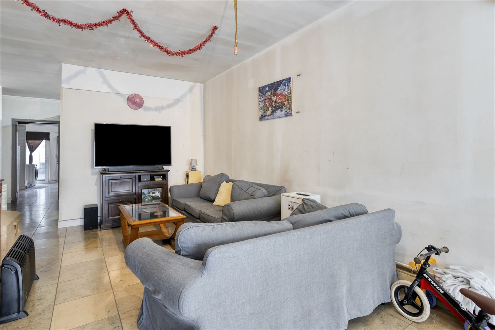 Te renoveren gelijkvloers 1-slpkapp met garage - foto 5