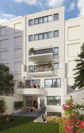 BRUSSELS - Part of the Depage project, this two-bedroom apartment offers the perfect balance between modern comfort, architectural quality, and...