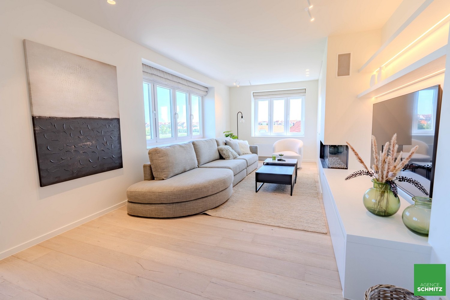 Volledig gerenoveerd appartement met 3 slaapkamers in een villa residentie met zicht op het Zegemeer + mog. GARAGE - foto 4