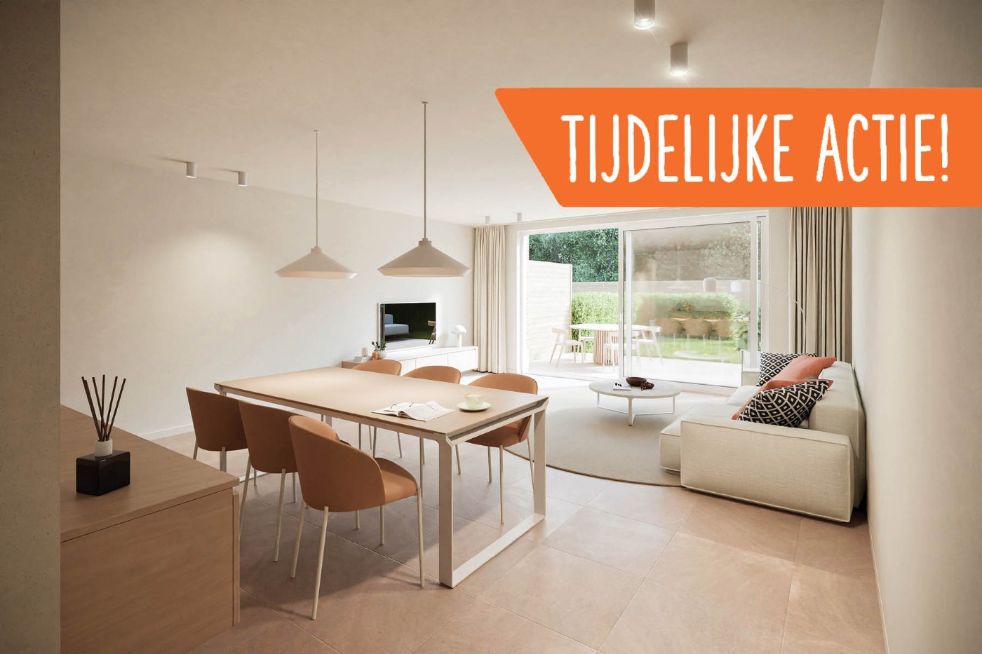 Ruime nieuwbouwwoning met 3 slpk., autostaanplaats, kelderberging en tuin - foto 1
