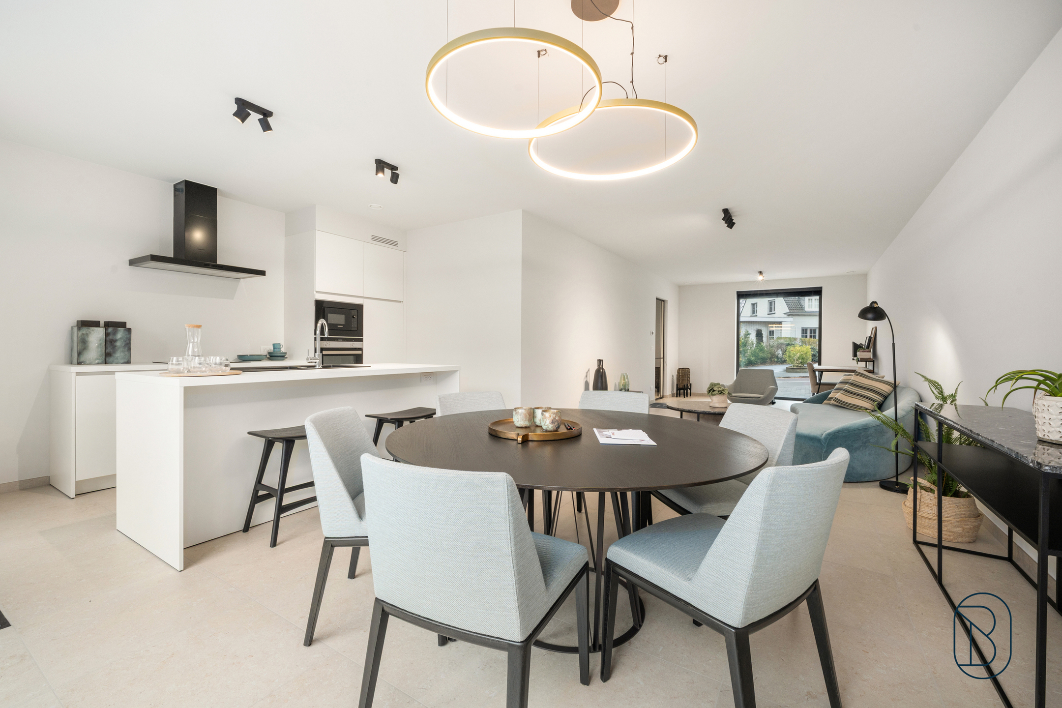 Kwalitatief afgewerkte nieuwbouw (HOB) met 3 slk, E-peil 0. - foto 4