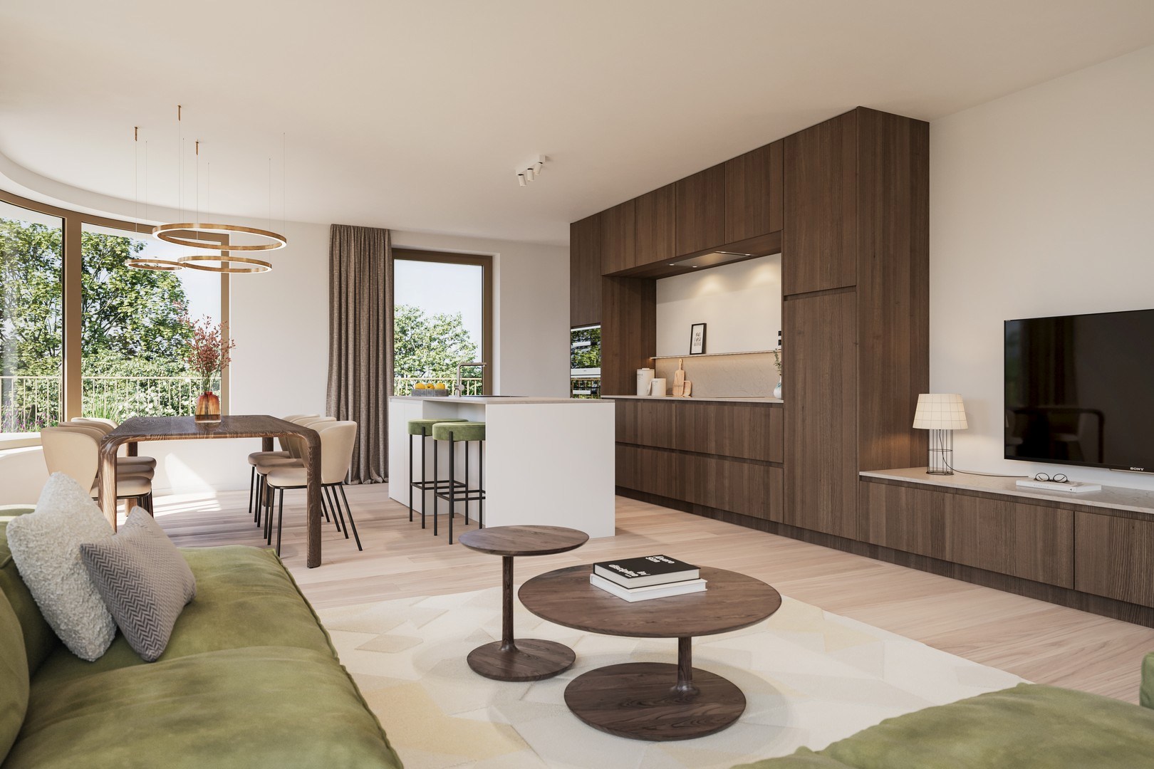 Lichtrijk 1-slaapkamerappartement in energiezuinige nieuwbouwresidentie La Verderie - foto 3