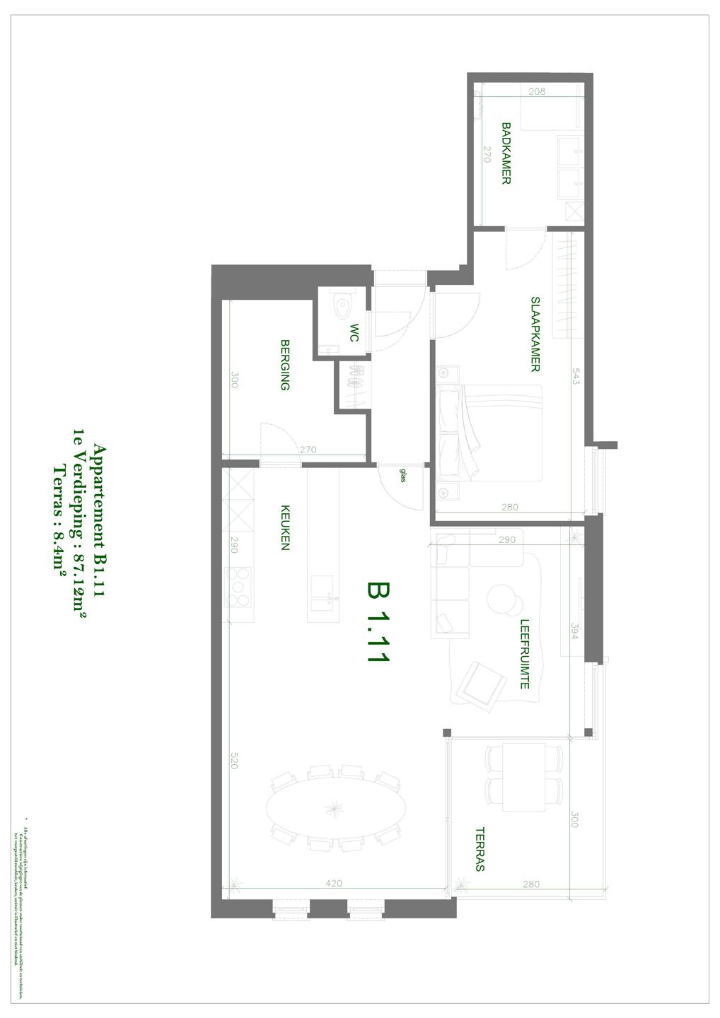 Mechelen 1ste verdieping - appartement B1.11 - foto 5