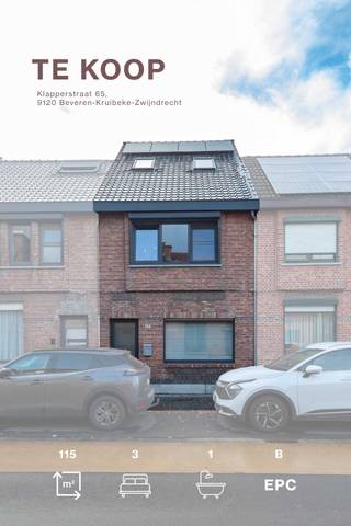 Maison à vendre à Beveren-Kruibeke-Zwijndrecht