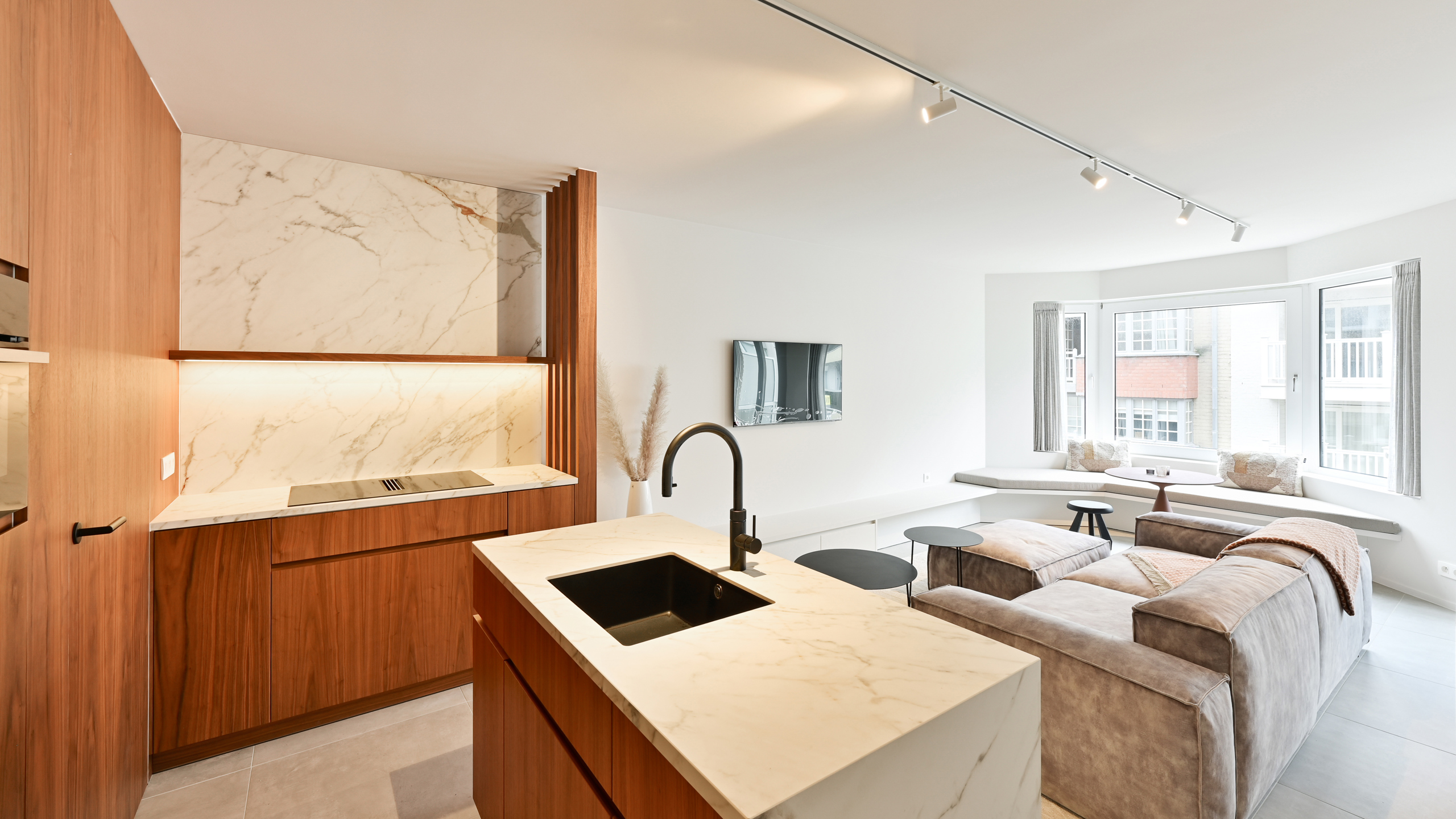 Mooi appartement met zijdelings zeezicht [Driehoeksplein] - foto 3