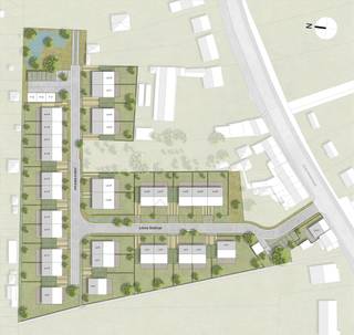 Perceel bouwgrond voor halfopen bebouwing in nieuw woonproject De Klingerie (315m²) Verkaveling De Klingerie omvat in totaal 31 loten, waarvan 8...