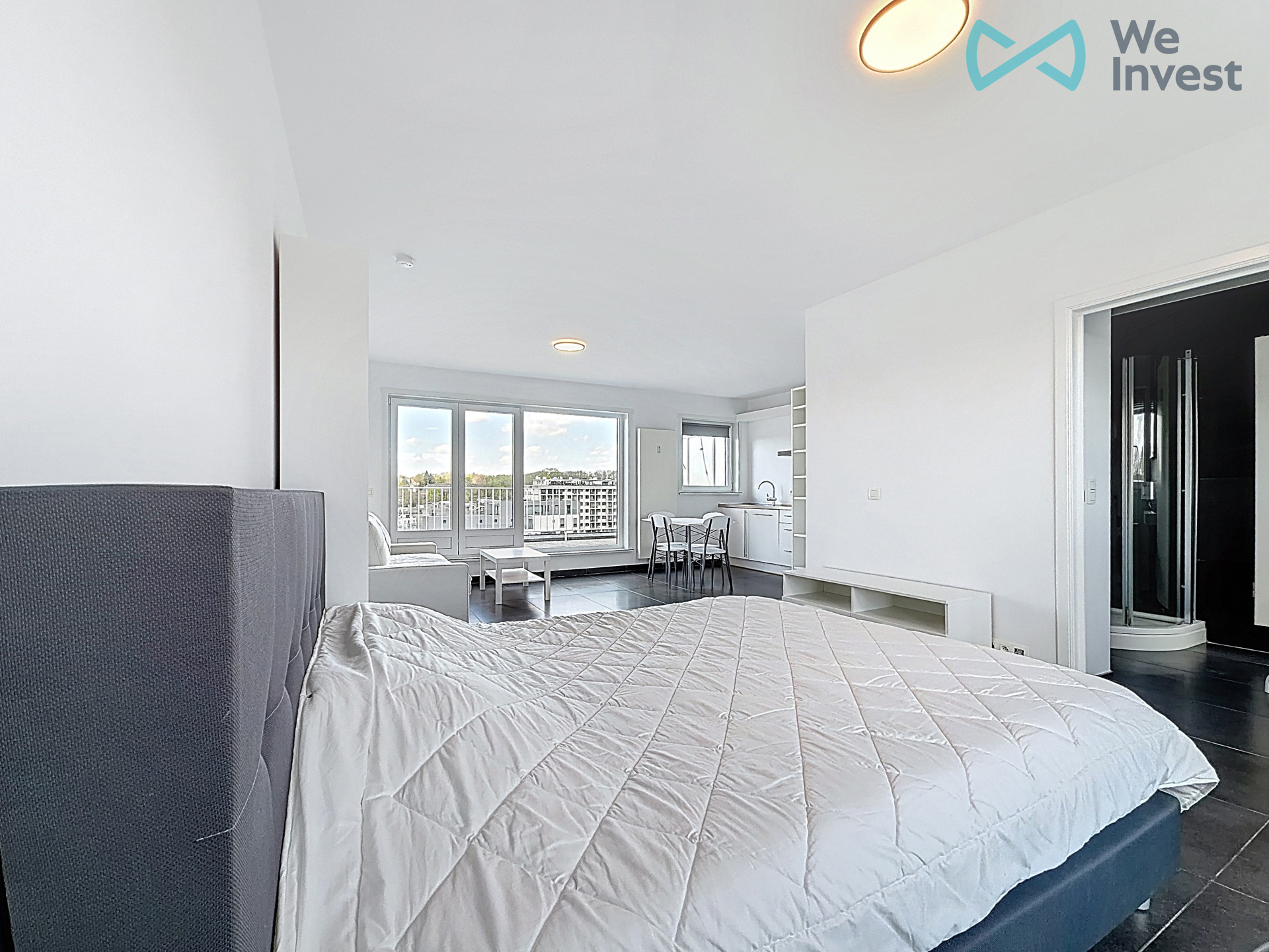 Prachtige gemeubileerde doorlopende studio met twee mooie terrassen. - foto 5