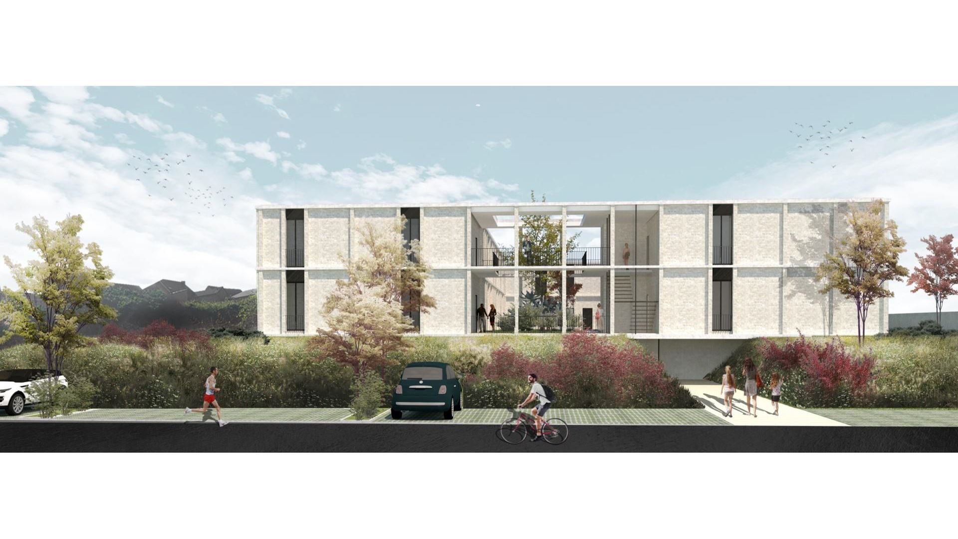 Terrain à batir, avec projet de 20 logements et permis octroyé - photo 5