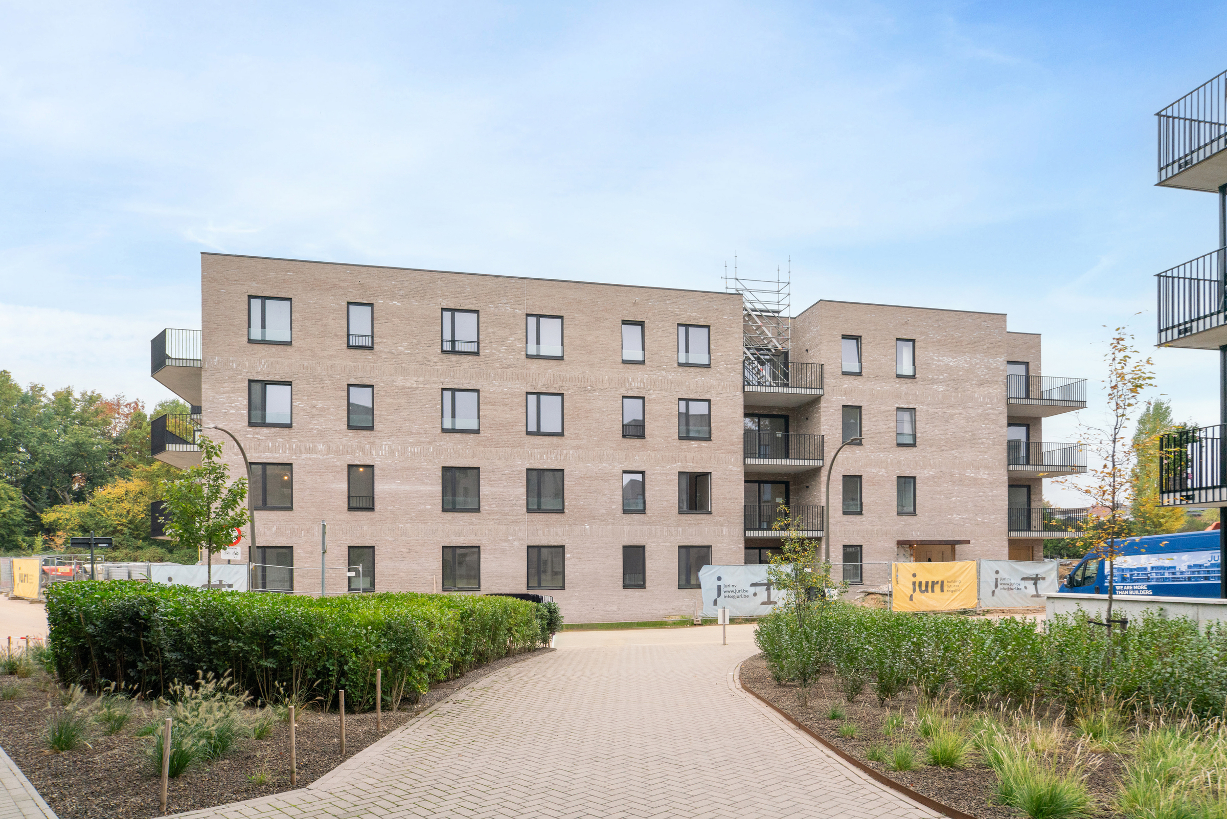 Nieuwbouwappartement 1 slpk te Halle met terras - foto 4