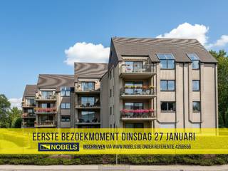 Ruim, GELIJKVLOERS HOEKAPPARTEMENT MET GARAGEBOX, die de perfecte combinatie biedt van COMFORT, RUIMTE EN RUST. Dankzij de GUNSTIGE HOEKLIGGING...