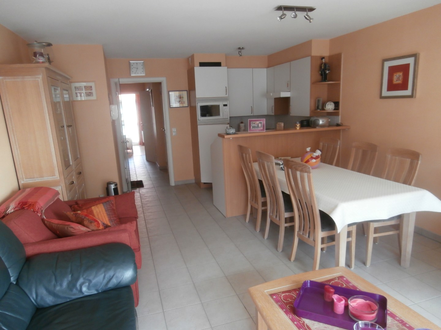 Modern gemeubeld 2 slaapkamerappartement met garage TE KOOP - foto 4