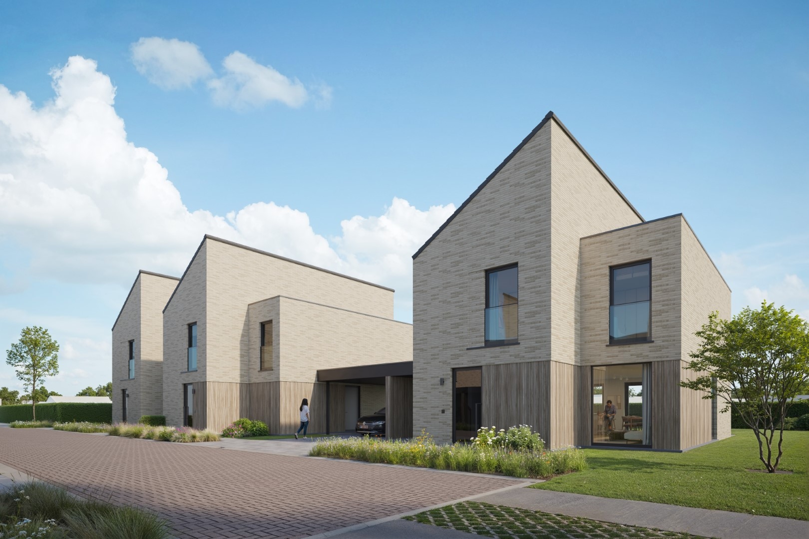 Ruime energiezuinige halfopen bebouwing - foto 2