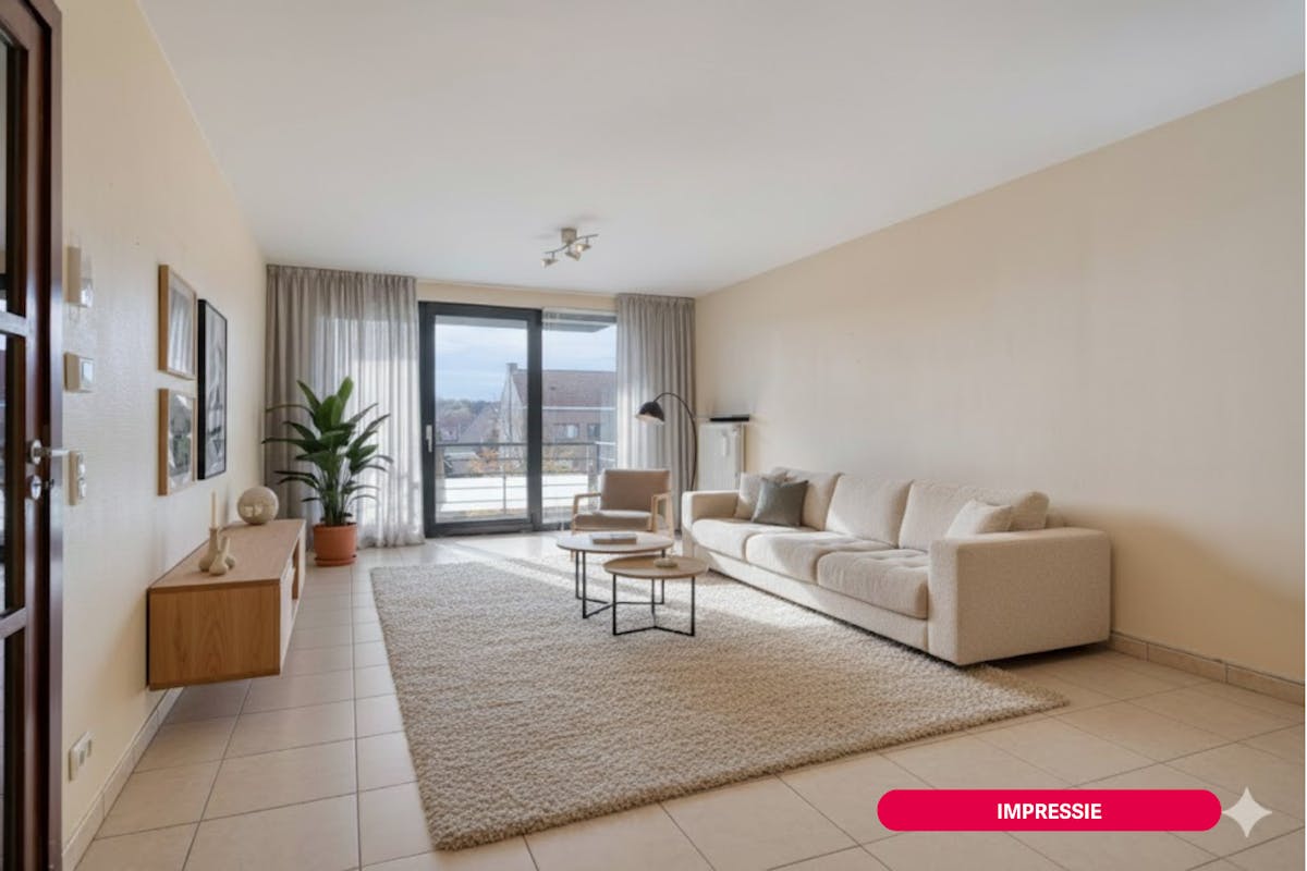 Appartement met 3 slaapkamers, 2 terrassen te Sint-Kruis (Brugge) - foto 1