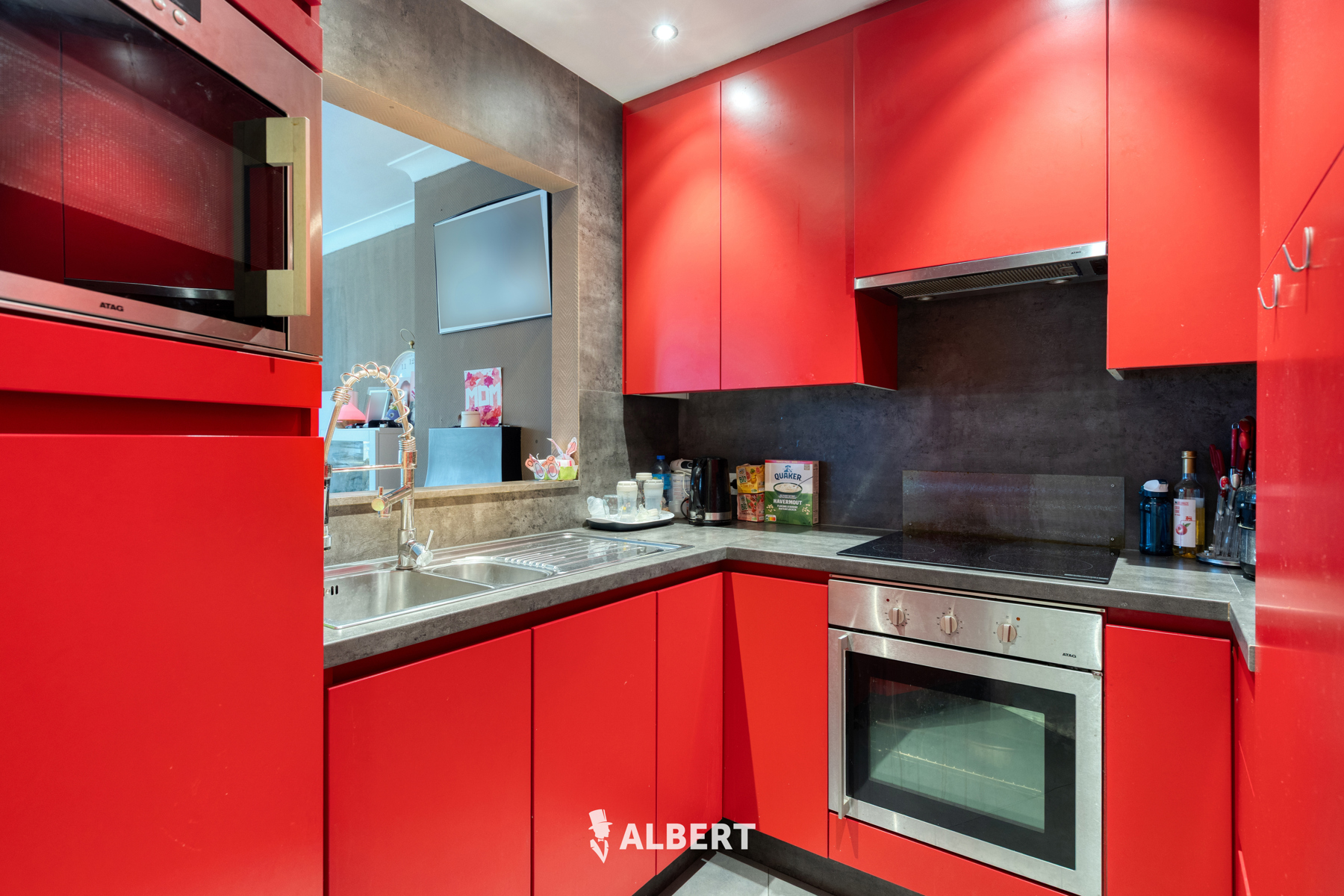 Lichtrijk 1-slaapkamerappartement met terras - foto 5