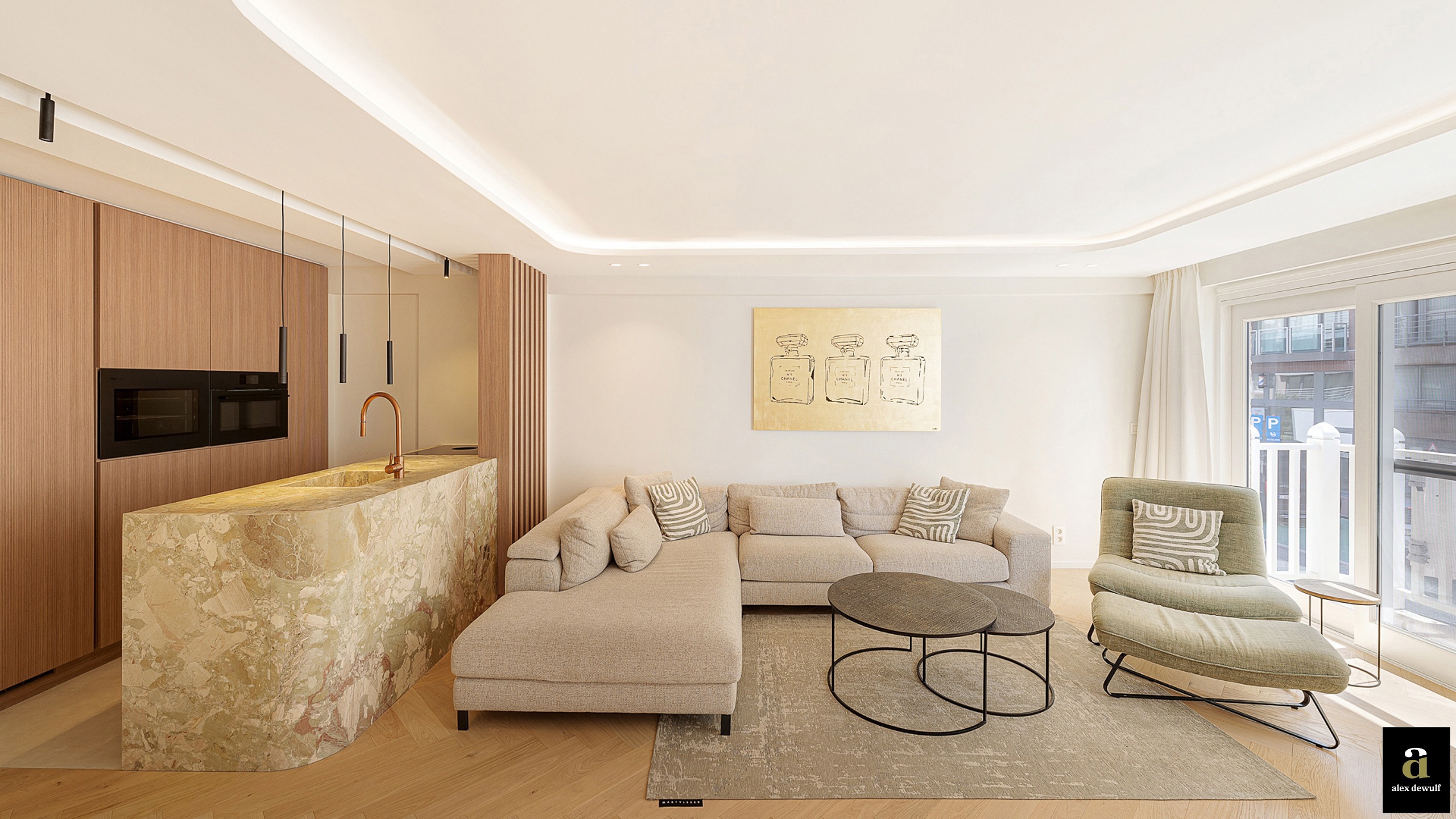 Gerenoveerd 3 slaapkamerappartement met zijdelings zeezicht - foto 5