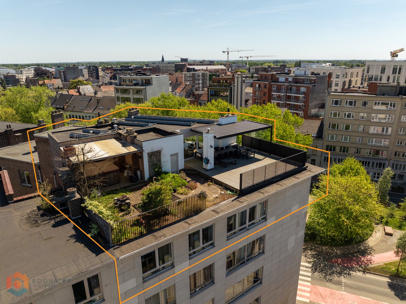 Exclusieve penthouse met 3 slpkrs en riant terras - foto 1