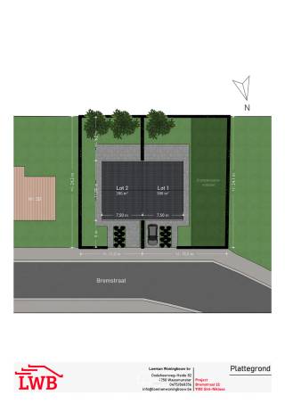 In de Bremstraat, centraal en toch rustig gelegen, bevindt zich dit nieuwbouwproject op een perceel van ca. 280 m². Ideaal voor wie op zoek is...