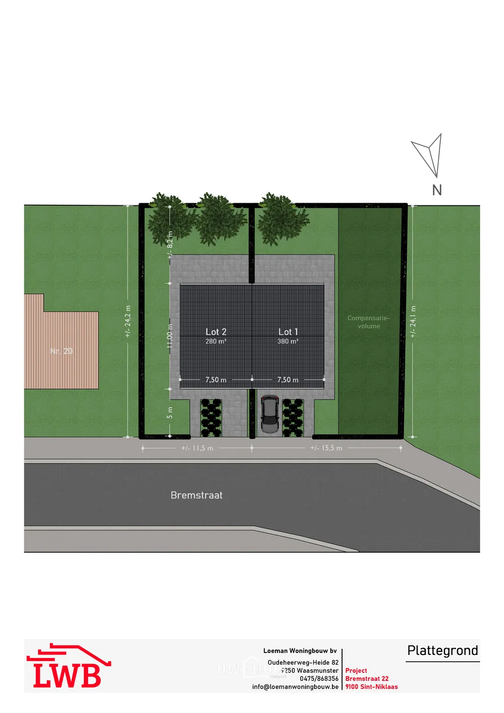 TE REALISEREN NIEUWBOUW HOB MET 4 SLPK EN GUNSTIG E PEIL - foto 3