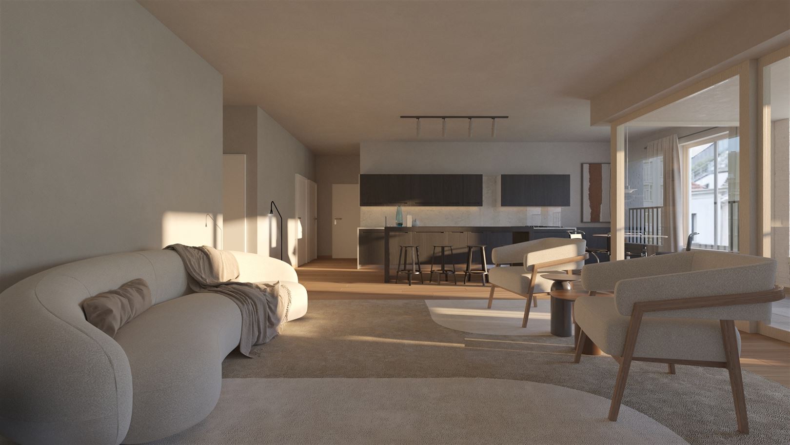 Nieuwbouwappartement met 2 slaapkamers en terras - foto 4