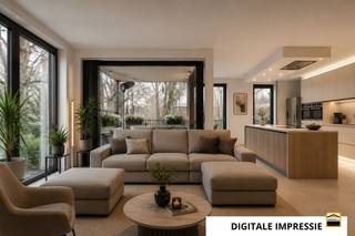 <p><span>Luxe appartement (136 m² - 1e verdiep) met terras in Domein Bloesempark Borgloon</span></p><p><span> </span></p><p><span>In het exclusieve en afgesloten Domein Bloesempark bevindt zich dit stijlvol en hoogwaardig </span></p><p><span>afgewerkt appartement van 133m², met een prachtig overdekt terras van 17m². Een ideale </span></p><p><span>woning voor wie comfort, rust en kwaliteit zoekt, op wandelafstand van het centrum van </span></p><p><span>Borgloon.</span></p><p><span> </span></p><p><span>Residentie Bloesempark</span><span><br />Residentie Bloesempark is een uniek woondomein, gelegen in een prachtig park van circa 1 </span></p><p><span>hectare, ingericht rond historische en beschermde parkbomen en met weidse vergezichten </span></p><p><span>over de Broekomvallei tot Luik. Het domein omvat 35 wooneenheden, waarvan een aantal </span></p><p><span>ondergebracht is in het karaktervolle, beschermde Herenhuis en de overige in stijlvolle </span></p><p><span>nieuwbouwvolumes. De gebouwen werden zorgvuldig ingeplant met aandacht voor oriëntatie </span></p><p><span>en lichtinval, waardoor quasi alle appartementen genieten van een zuidelijk of westelijk </span></p><p><span>georiënteerd terras. Twee natuurvijvers en het historische kader zorgen voor een unieke </span></p><p><span>woonbeleving. Het project combineert deze groene omgeving met moderne technieken, </span></p><p><span>waaronder zonnepanelen voor de gemeenschap en een driefasige elektrische voeding, </span></p><p><span>waardoor snelle laadstations voor elektrische wagens en fietsen mogelijk zijn.</span></p><p><span> </span></p><p><span>Indeling en afwerking</span></p><p><span>Het appartement beschikt over:</span></p><ul><li><span>Een ruime en lichtrijke leefruimte met mooi zicht op het domein</span></li><li><span>Een volledig uitgeruste hoogglans keuken met composiet werkblad, inductiekookplaat, <br />oven, microgolfoven en ingebouwde afwasmachine</span></li><li><span>Drie volwaardige slaapkamers</span></li><li><span>Een luxueuze badkamer met dubbele lavabo, inloopdouche en apart ligbad</span></li><li><span>Een apart gastentoilet</span></li></ul><p><span>Daarnaast is de woning uitgerust met:</span></p><ul><li><span>Zonnepanelen ten behoeve van de gemeenschappelijke delen.</span></li><li><span>Regenwaterput aangesloten op de toiletten en buitenkraan</span></li></ul><p><span>Parkeren en extra voorzieningen</span></p><p><span>In de ondergrondse parkeergarage beschikt u over:</span></p><ul><li><span>Twee autostaanplaatsen naast elkaar</span></li><li><span>Een privatieve berging van ca. 3 m x 3 m</span></li><li><span>Gemeenschappelijke afhaalberging</span></li><li><span>Gemeenschappelijke wasplaats om wagens/fietsen te reinigen</span></li><li><span>Lift tot aan het appartement, wat extra comfort biedt bij boodschappen en dagelijks gebruik</span></li></ul><p><span>Ligging</span></p><p><span>Dit appartement ligt in een groen, rustig en afgesloten domein met veel privacy en minimale <br />passage. In de directe omgeving vindt u:</span></p><ul><li><span>Een supermarkt recht tegenover het domein</span></li><li><span>Drankenhandel op 30 meter wandelafstand</span></li><li><span>Bushalte en andere voorzieningen nabij de toegang tot het domein</span></li><li><span>Vlotte verbinding en korte afstand tot het centrum van Borgloon</span></li></ul><p><span>Samengevat</span></p><p><span>Een uitzonderlijk verzorgd, energiezuinig en comfortabel appartement met hoogwaardige afwerking, <br />uitstekende ligging en alle voorzieningen die het dagelijks leven aangenaam maken.</span></p><p><span>Interesse?</span><span><br />Wij nodigen u graag uit voor een bezoek ter plaatse zodat u zelf de troeven van dit bijzondere <br />woondomein kunt ontdekken. Contacteer ons via </span><span>012 26 22 05</span><span> voor een afspraak.</span></p><p><span> </span></p>