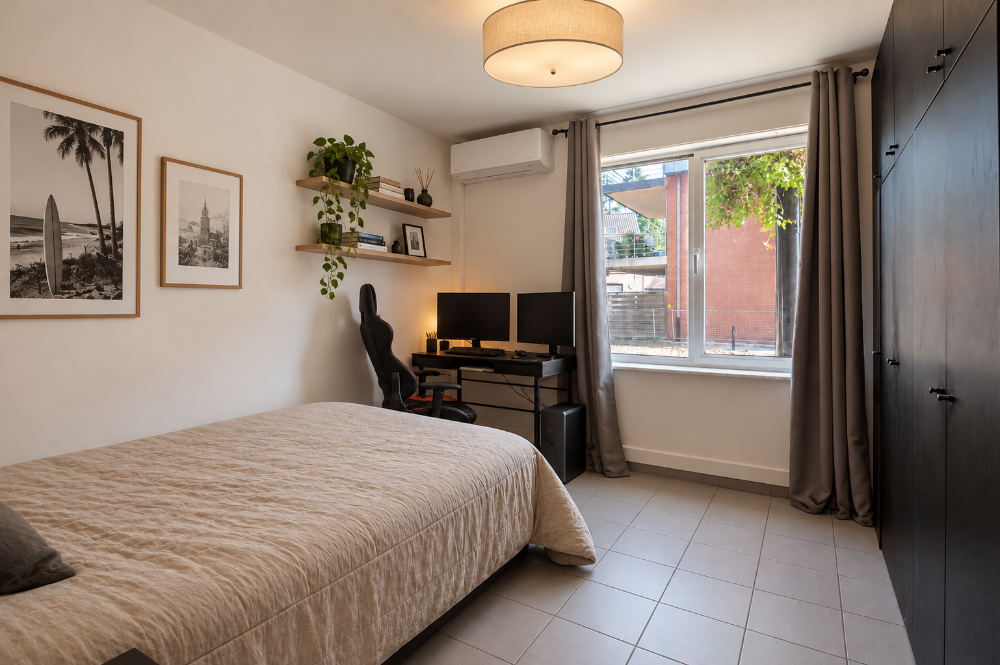 Een energiezuinig gelijkvloers appartement met 1 slaapkamer, EPC B en garage in het centrum van Wechelderzande - foto 5