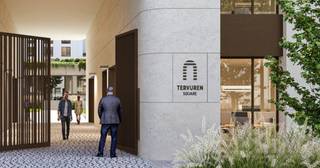 Magnificent turnkey office on the ground floor of a new upmarket building, with a private terrace (south-facing). Privileged location in one...