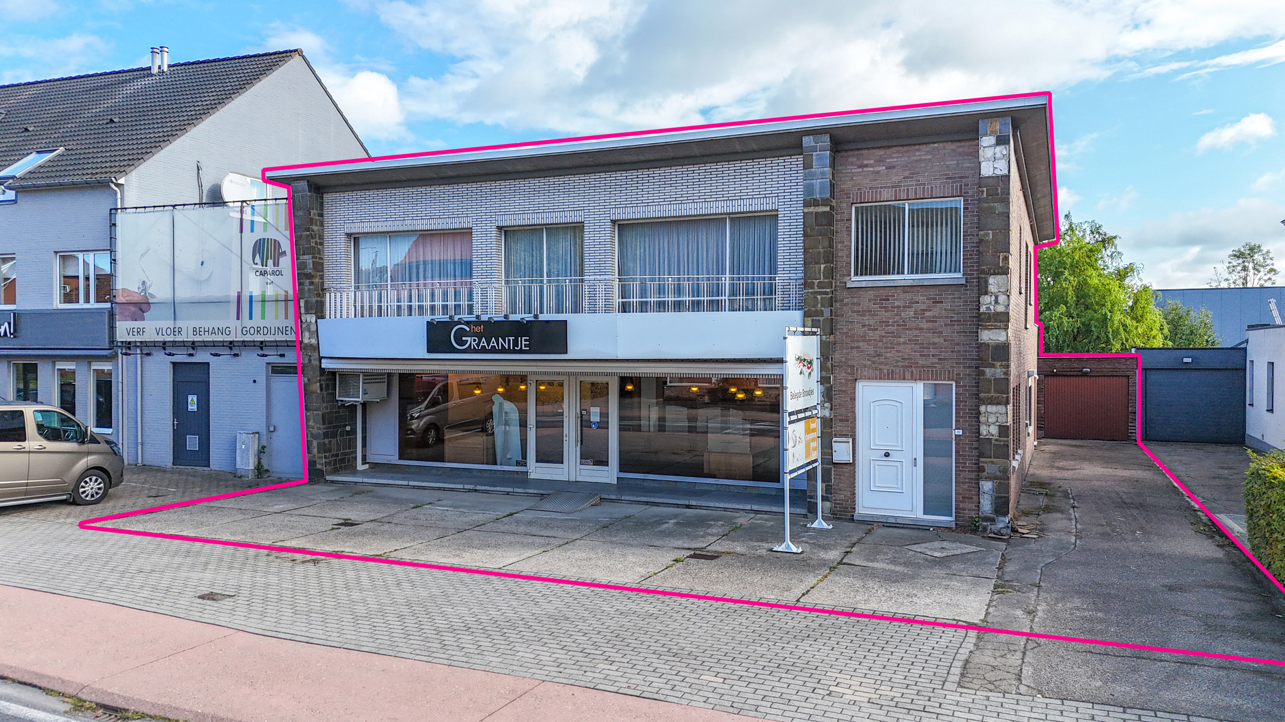 Te koop: Handelspand met appartement in hartje Alken - foto 1