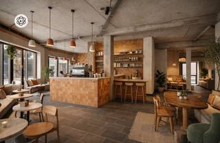 Topgelegen commerciële hoek, met mooie visibiliteit. Casco: 150m2, in te richten naar eigen smaak en goesting. Leuke open ruimte, 2 burelen, keuken...