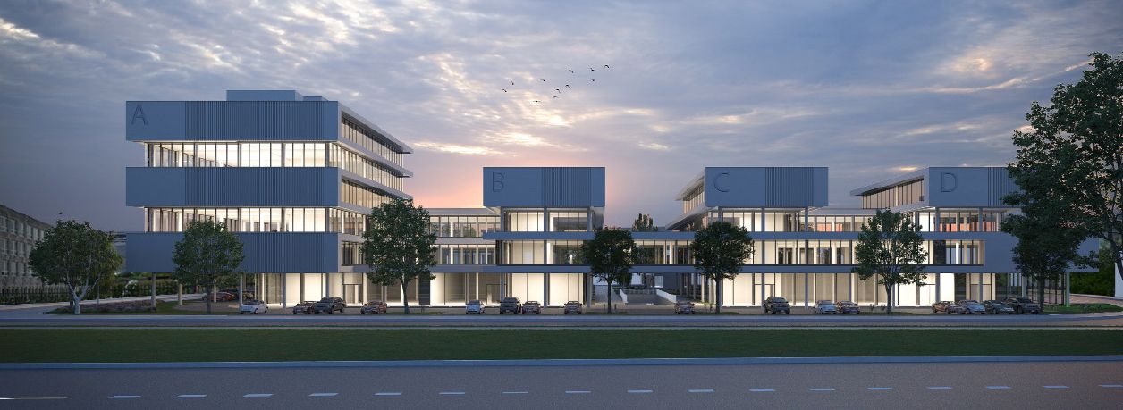 1.393 m² de nouveaux bureaux/polyvalents sur l'A12/R0 - photo 1