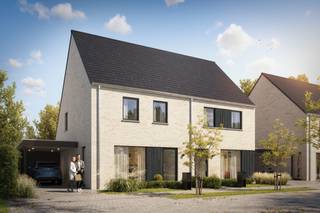 Hectaar bouwt deze energiezuinige nieuwbouwwoningen vlakbij het centrum van Roeselare (3km van de Grote Markt) en op slechts 2km van het station. In de nabije omgeving bevinden zich verschillende winkels zoals een bakkerij, slagerij, frituur en grootwarenhuizen. Verder zijn de woningen voorzien van een lichtrijke leefruimte met open, geïnstalleerde keuken, 3 slaapkamers en een badkamer met bad, douche en dubbel lavabomeubel. Maak van deze woning je nieuwe thuis met een afwerking naar keuze bij onze leveranciers! (Foto's referentie eerder afgewerkt project)
<ul>
<li>Energiezuinige woning;</li>
<li>Lichtrijke leefruimte met open keuken;</li>
<li>3 ruime slaapkamers;</li>
<li>Vloerverwarming op het gelijkvloers;</li>
<li>Warmtepomp lucht /water;</li>
<li>Mogelijkheid tot het plaatsen van een carport met tuinberging;</li>
</ul>
Wens je een afspraak om deze woningen te ontdekken? Contacteer ons!